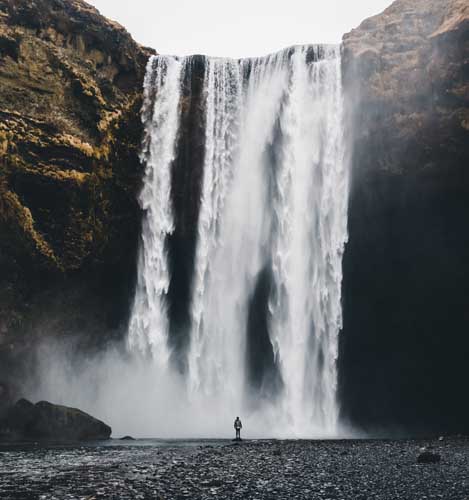 Skógafoss Waterfall